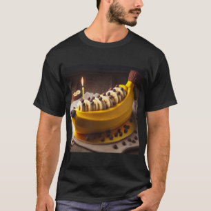 T-shirt Plaisir au gâteau à la banane