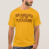 T-shirt Plaisir barbu (Devant)