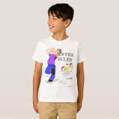 T-SHIRT PLAISIR DE LA LIGNE DE BUT (Devant entier)