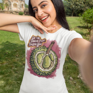 T-shirt Plaisir Durian exotique en rose