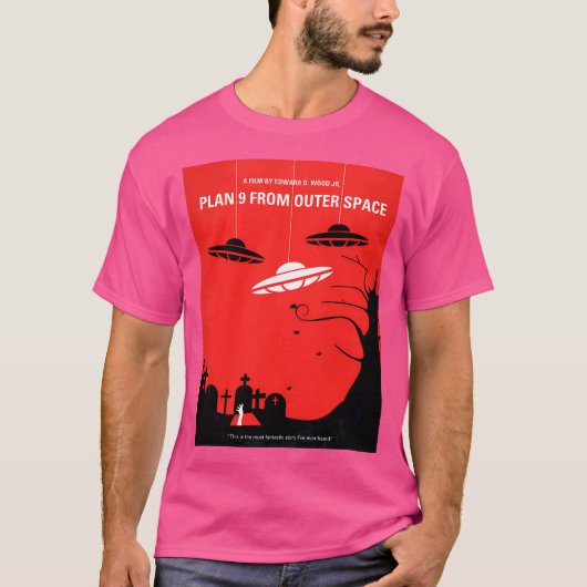 T-shirt Plan 9 De L'Espace (Devant)