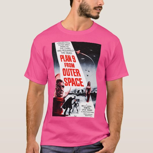 T-shirt Plan 9 De L'Espace (Devant)
