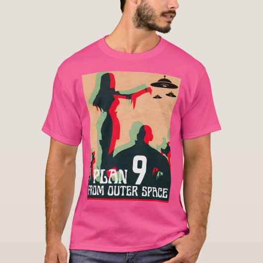 T-shirt Plan 9 De L'Espace (Devant)