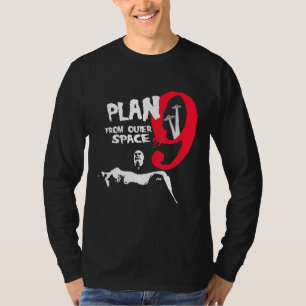 T-shirt Plan 9 De L'Inspecteur De L'Espace Extérieur Homma