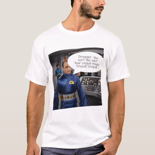 T-shirt Plan 9 : Stupide Stupide (Devant)