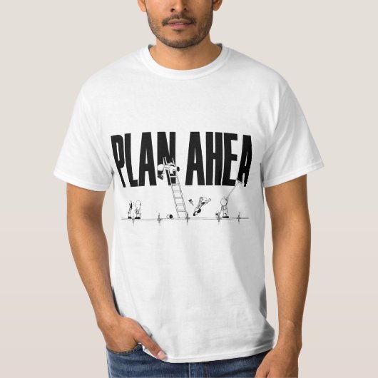 T-shirt Plan Ahea (Devant)