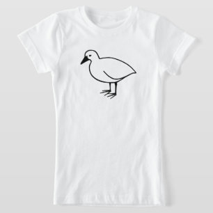 T-Shirt Plan amusant d'un oiseau