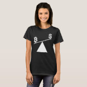 T-shirt Plan Bitcoin B Temps Pour Plan B Accepter Moyenne (Devant entier)