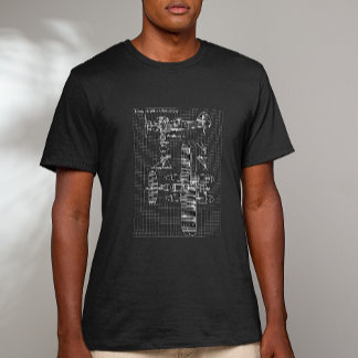 T-shirt Plan d'avion biplan vintage – Art de l'aviation