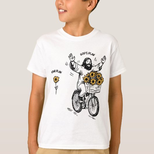T-shirt Plan de Dieu contre plan (Devant)