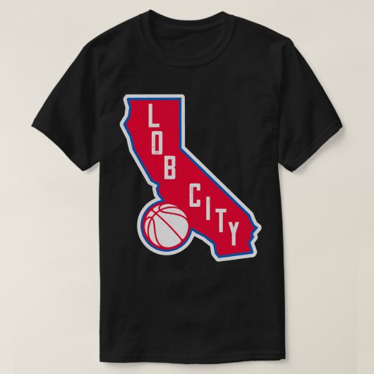 T-shirt Plan de l'État de basket-ball de Lob City (Design devant)
