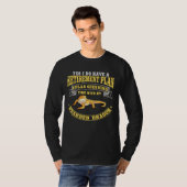 T-shirt Plan de retraite de devis de réparation Dragon à é (Devant entier)