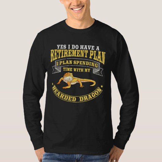 T-shirt Plan de retraite de devis de réparation Dragon à é (Devant)