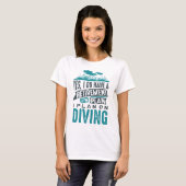 T-shirt Plan de retraite Plongée (Devant entier)