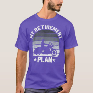 T-shirt Plan de retraite Vintage pour les hommes Amour mot