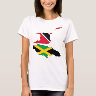 T-shirt Plan de Trinidad Jamaïque