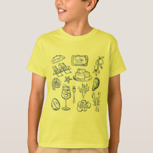 T-shirt Plan de vie méditerranéen