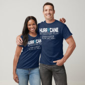 T-shirt Plan d'évacuation des ouragans (Unisexe)