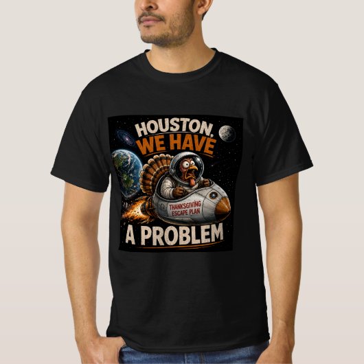 T-shirt Plan d'évasion de Thanksgiving (Devant)