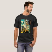 T-shirt Plan miniature Cool Rétro Radio Régulé Planes (Devant entier)