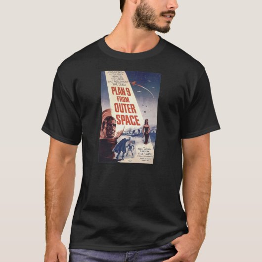 T-shirt Plan neuf d'espace extra-atmosphérique " (Devant)