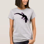T-shirt Plan rose GECKO (Devant)