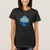 T-shirt Plan UFO Flexible Saucer Plan Ancient Astrer (Devant)