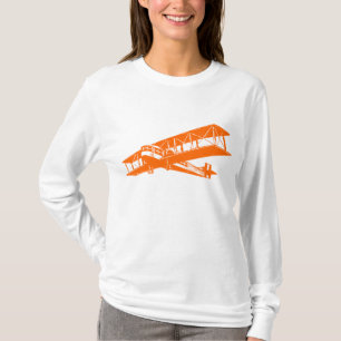 T-shirt Plan vintage - Orange