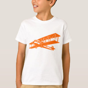 T-shirt Plan vintage - Orange