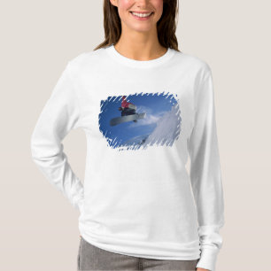 T-shirt Planche à neige à Snowbird Resort, Utah (MR)