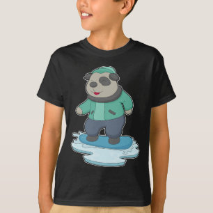 T-shirt Planche à neige pour chien sports d'hiver