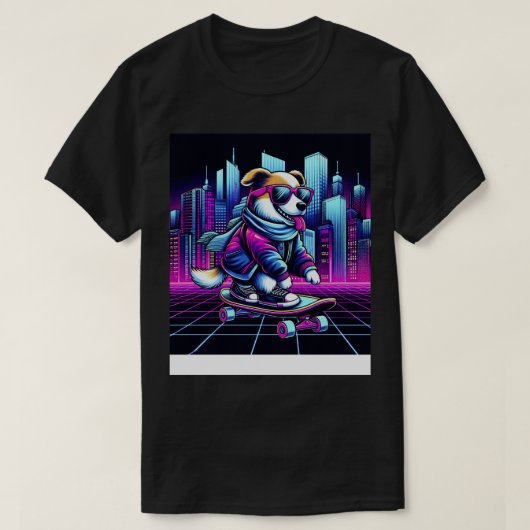 T-shirt Planche à roulettes 6 (Design devant)