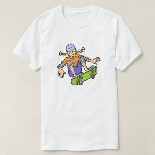 T-shirt Planche à roulettes Planche à roulettes Planche à  (Design devant)