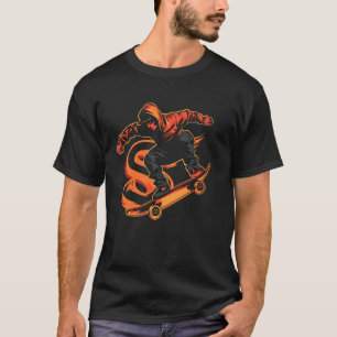 T-shirt Planche à roulettes Planchiste Skateur Planche à r