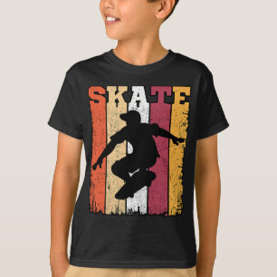 T-shirt Planche à roulettes Rétro Vintage Skateboard Skate