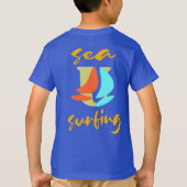 T-shirt Planche à voile Cool (Dos)