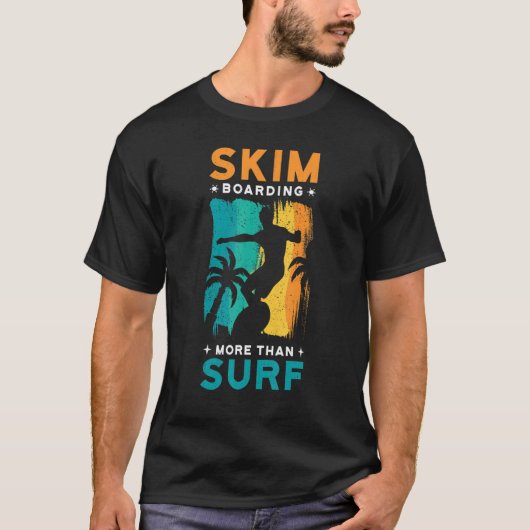 T-shirt planche à voile. plus que du surf. (Devant)