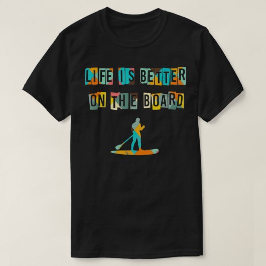 T-shirt Planche de paddle (Design devant)