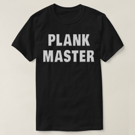 T-shirt Planche Planche Master Drôle Exercice Dire Exercic (Design devant)