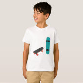 T-shirt Planches à roulettes (Devant entier)