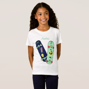 T-Shirt Planches à roulettes Cool