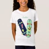 T-Shirt Planches à roulettes Cool (Devant)