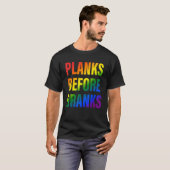 T-shirt Planches avant la boisson Citation (Devant entier)