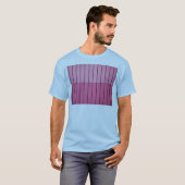 T-shirt planches bicolores (Devant entier)