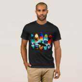 T-shirt Planches de surf (Devant entier)