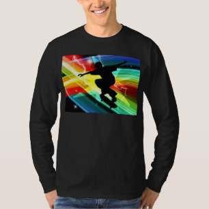 T-shirt Planchiste en foudre croisée de Criss