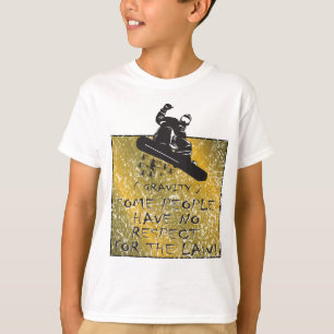 T-shirt Planchiste-gravité