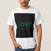 T-shirt "Plane Love" : élégant, confortable (Devant)