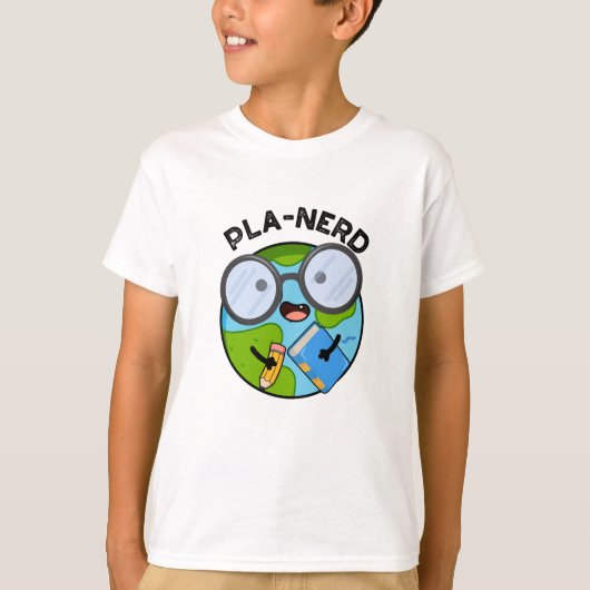 T-shirt Planerd Drôles de Puns de Planète (Devant)