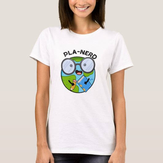 T-shirt Planerd Drôles de Puns de Planète (Devant)